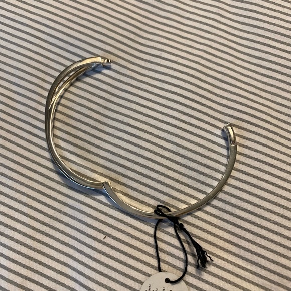 Pandora Silver and Crystal bangle Bracelet. NWT. - Picture 6 of 8